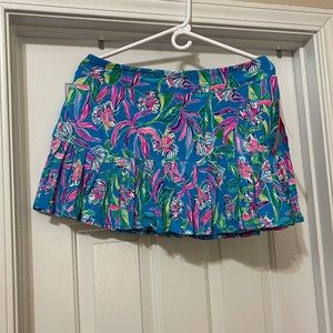 Lilly Pulitzer Taye skort Large NWT UPF 50+